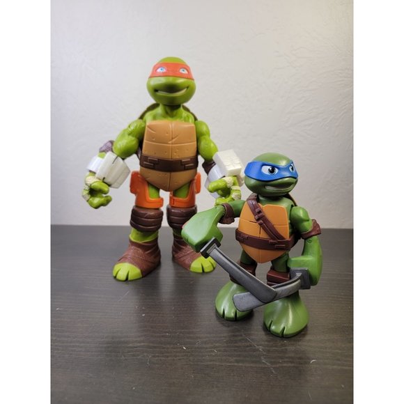Teenage Mutant Ninja Turtles Michelangelo and Leo - Picture 9 of 9
